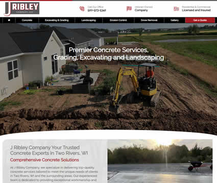 Concrete Contractor Websites